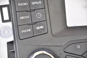 Панель управления радио Ford Fusion mk5 13-20 SYNC 1, затерты кнопки