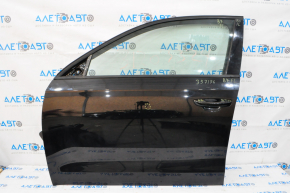 Дверь в сборе передняя левая VW Passat b7 12-15 USA черный L041, дефект накладки, царпина