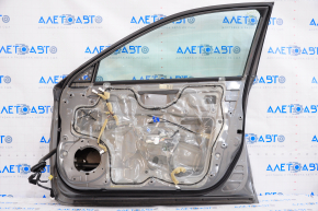 Дверь в сборе передняя правая Nissan Altima 13-18 графит KAD, keyless, вмятины