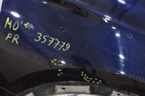 Крыло переднее правое Mitsubishi Outlander 16-21 рест синий D14 тычка