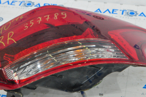 Фонарь внешний крыло правый Mitsubishi Outlander 16-21 usa рест царапины