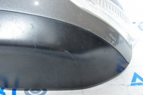 Дзеркало бічне ліве Nissan Altima 13-18 5 пінів, поворотник, графіт, потертість