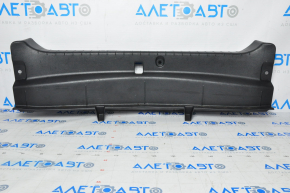Накладка проема багажника Nissan Altima 13-18 черная, затерта