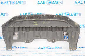 Защита переднего бампера Nissan Altima 13-15 дорест, затерта, треснута, дефект крепления