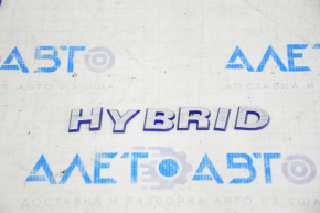 Эмблема надпись HYBRID крыло передняя левая VW Jetta 11-18 USA, hybrid