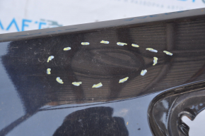 Четверть крыло задняя правая Toyota Prius 30 10-15 черная с центр стойкой, примята, тычки
