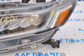 Фара передняя левая голая Honda Accord 18-22 трещины