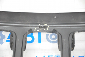 Бампер передний голый верхняя часть Jeep Compass 11-16 черн, надломан, слом креп