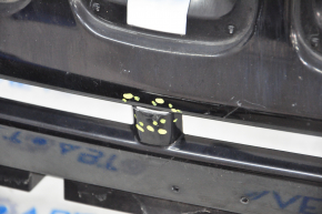 Бампер передний голый верхняя часть Jeep Compass 11-16 черн, надломан, слом креп
