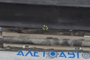 Бампер задний голый Ford Escape MK3 17-19 рест без парктроников структура, вмятина, потерт