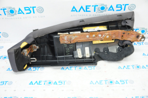 Подушка безпеки airbag сидіння зад прав Toyota Camry v70 18- сіра, іржавий кронштейн