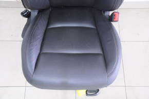 Пасажирське сидіння Chevrolet Volt 11-15 без airbag, шкіра individualбордо, що стрільнуло