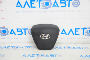 Подушка безопасности airbag в руль водительская Hyundai Elantra AD 17-18 дорест, ржавый пиропатрон