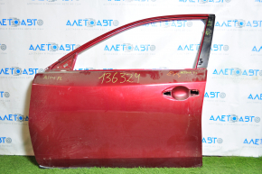 Дверь голая передняя левая Nissan Altima 13-18 красный NAH