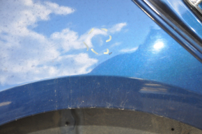 Четверть крыло задняя правая Hyundai Sonata 15-17 синяя, тычки