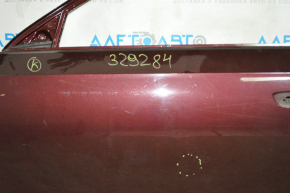 Дверь голая передняя левая VW Passat b7 12-15 USA красный LQ3Z, вмятинка