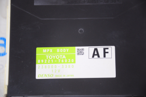 MPX MULTIPLEX BODY CONTROL MODULE Lexus CT200h 11-17