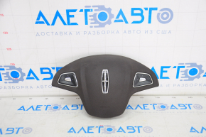 Подушка безопасности airbag в руль водительская Lincoln MKC 15- коричневая, ржавый пиропатрон