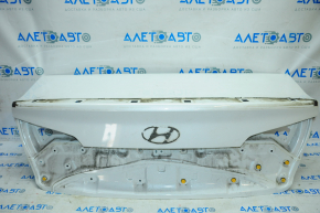 Крышка багажника Hyundai Sonata 15-17 белый W8