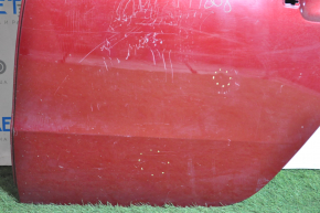 Дверь голая задняя левая Chevrolet Volt 11-15 красная, вмятины