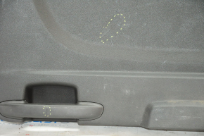 Обшивка дверей багажника нижня Ford Escape MK3 13-16 дорест чорний, подряпини