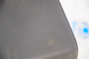 Консоль центральна підлокітник та підсклянники VW Tiguan 18- шкіра, чорна, дефект шкіри, подряпини, топляк
