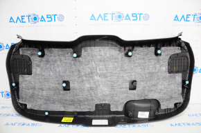 Обшивка дверей багажника нижня Hyundai Santa FE Sport 13-16 черн, подряпини