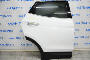 Дверь в сборе задняя правая Hyundai Santa FE Sport 13-18 белый SWP