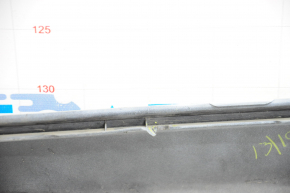 Бампер задний голый Hyundai Santa FE Sport 13-16 дорест верх, белый, трещина, сломано крепление