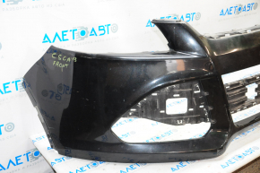 Бампер передній голий Ford Escape MK3 13-16 дорест чорний UH, неоригінал
