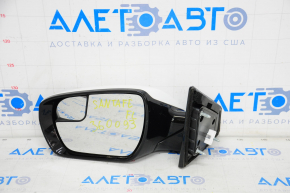 Зеркало боковое левое Hyundai Santa FE Sport 13-16 дорест 5 пинов белое