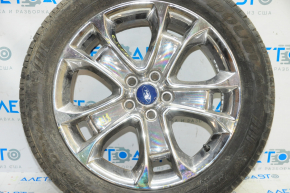 Диск колесный R18 Ford Escape MK3 13-19 тип 1 хром, бордюрка, скол
