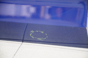 Двері в зборі перед лев VW Jetta 11-18 USA синій LP5W, keyless, тичка