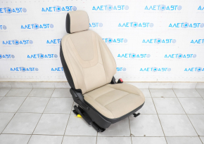 Пассажирское сидение Chevrolet Volt 11-15 с airbag, механ, кожа беж