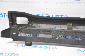 Абсорбер переднего бампера Subaru b10 Tribeca 08-14 оторваны направляющие, примят, трещины