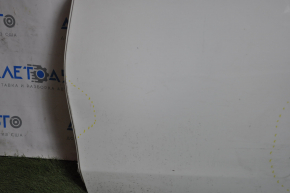 Дверь голая задняя левая Nissan Altima 13-18 белая вмятины тычка