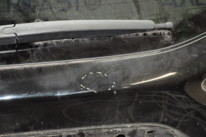 Двері багажника голі зі склом Ford Escape MK3 13-16 з мотором і повідцем, з накладками, чорний UH, вм’ятина