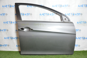Дверь голая передняя правая Hyundai Sonata 11-15 графит P3, тычки