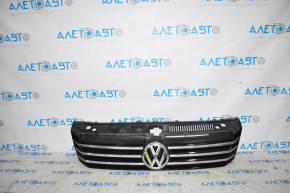 Грати радіатора grill зі значком VW Passat b7 12-15 USA