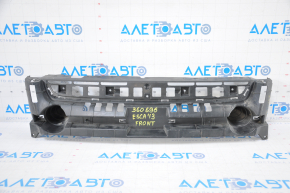 Опора решетки радиатора Ford Escape MK3 13-16 дорест примята, надрывы