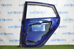 Дверь голая задняя правая Ford Fiesta 11-19 4d синий L6, вмятинка