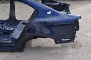 Четверть крыло задняя левая VW Jetta 11-18 USA синяя, на кузове, тычка