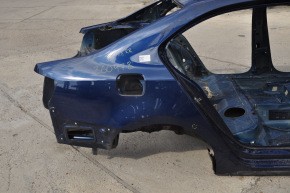 Четверть крыло задняя правая VW Jetta 11-18 USA синяя, на кузове, тычки
