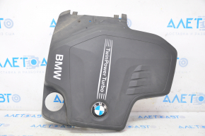 Накладка двигателя BMW F30 12-16 2.0T N20 без ресивера, сломано крепление