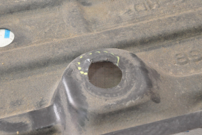 Защита днища задняя правая Lexus ES300h ES350 13-18 порвано, надрыв крепления