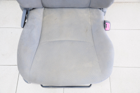 Пасажирське сидіння Toyota Prius 30 10-15 без airbag, механічне, велюр, темно-сіре, під хімчистку