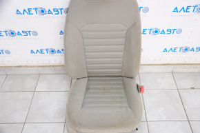 Пасажирське сидіння Ford Fusion mk5 17-20 без airbag, електро, ганчірка сіра, під хімчистку