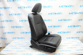 Пасажирське сидіння Lexus ES300h ES350 13-18 з airbag,електр,підігрів,вент,шкіра чорний,драп