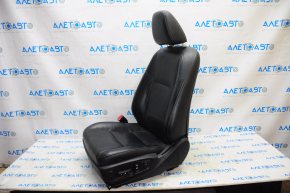 Водійське сидіння Lexus ES300h ES350 13-18 з airbag, електро, підігрів, вент, шкіра чорний, тип 1, потерта