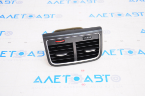 Дефлектор воздуховода центральной консоли Audi Q5 8R 09-17 черный